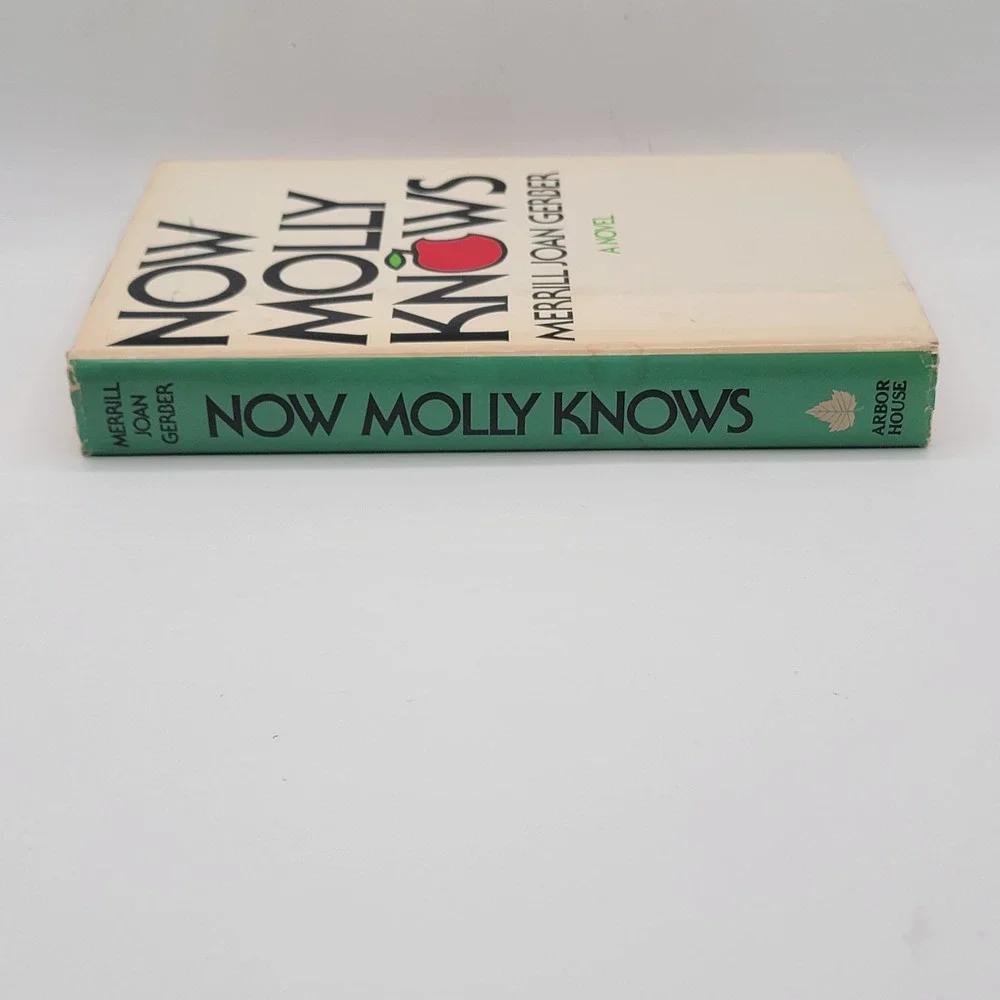 Merrill Joan Gerber Now Molly Knows Hardcover‎ 1974 First Edition Vintage Good